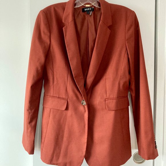 DKNY Rust Blazer - Picture 1 of 4